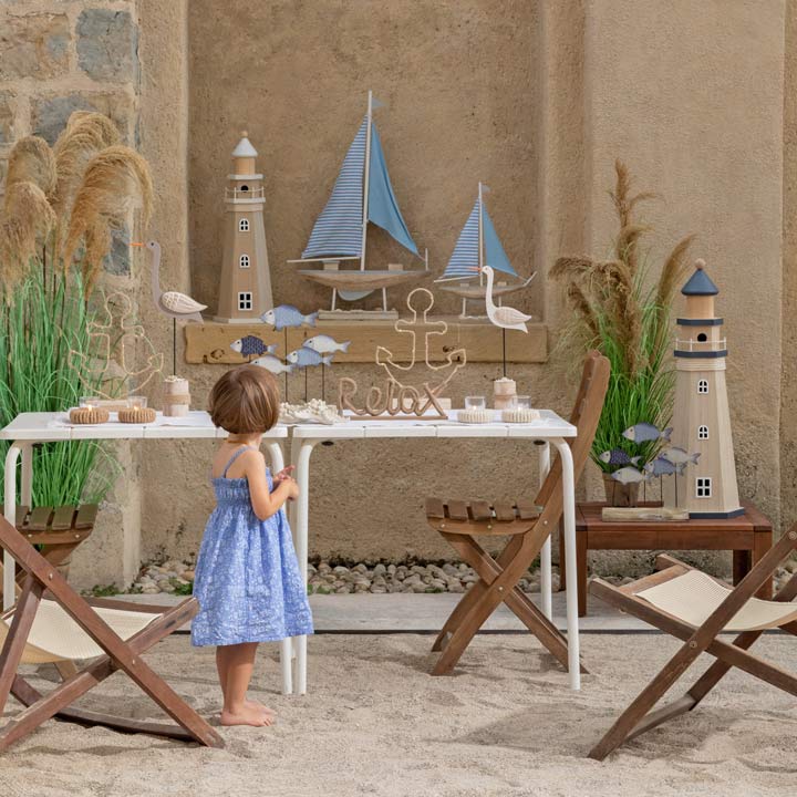 Allestimento a tema mare