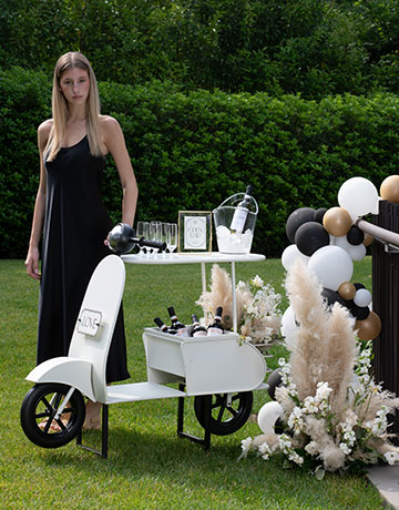 Allestimento Black&White