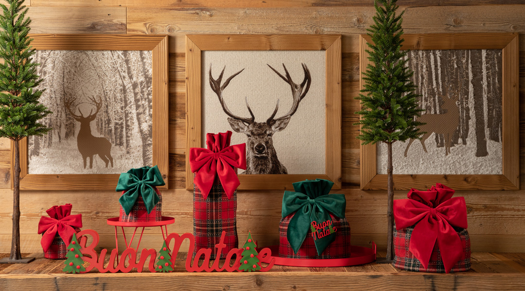 Tartan gift boxes