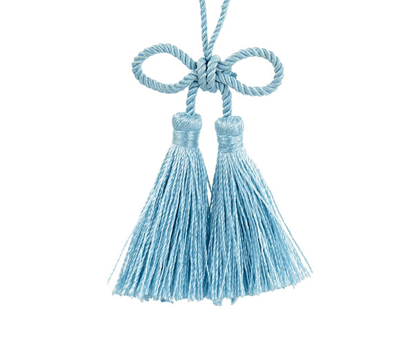 FIOCCO C/NAPPE AZZURRE H.60 MM