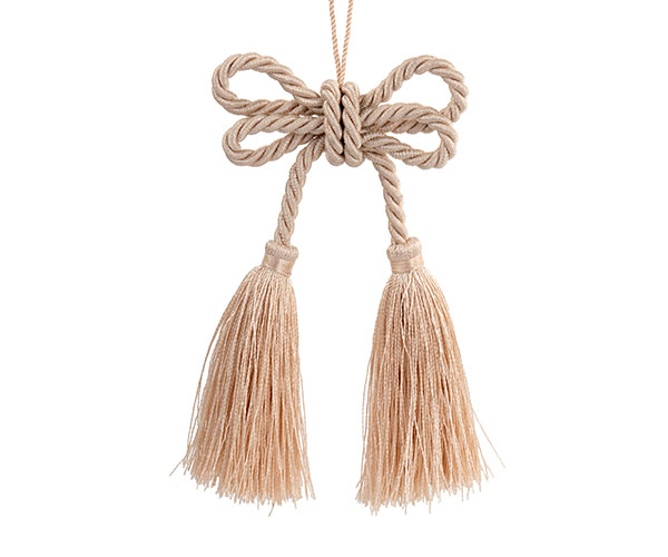 DOPPIO FIOCCO C/NAPPE SABBIA H.120 MM