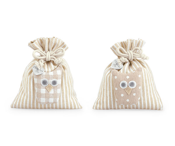 SACCH.RIGHE BEIGE C/GUFO ASS. 100X120 MM