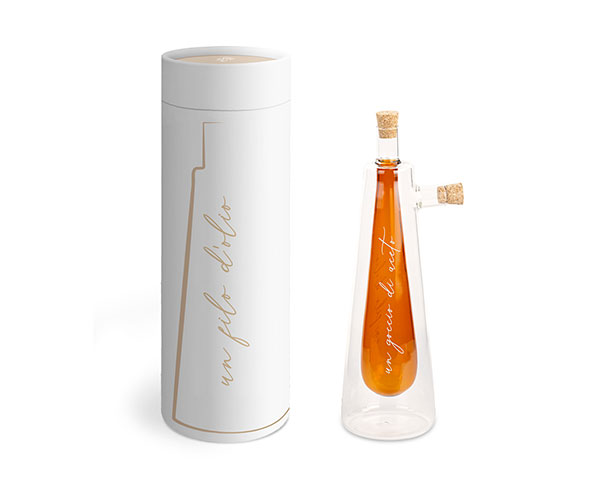 OLIERA/ACETIERA 2 IN 1 AMBRA C/SCATOLA H.260 MM