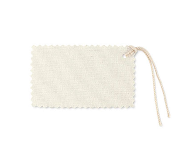 SET 6 BIGLIETTI C/CORDA 55X90 MM