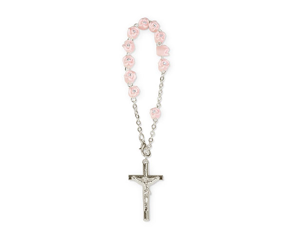 ROSARIO FIORI ROSA CON SCATOLA