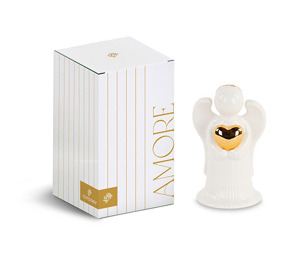 ANGELO PLISSE' BIANCO C/SCATOLA H.100 MM