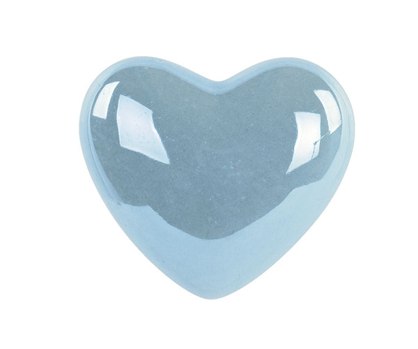 CUORE AVIO PERLATO C/CALAMITA H.40 MM