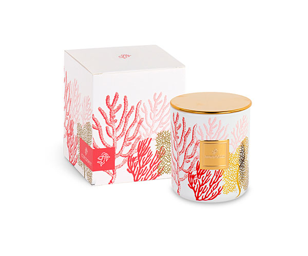 CANø CORALLO ROSSO C/SCAT.ø 90XH.100 MM