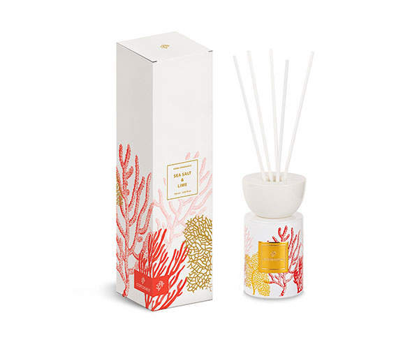 DIFFUSORE 100 ML CORALLO ROSSO C/SCATOLA ø 65XH.120 MM