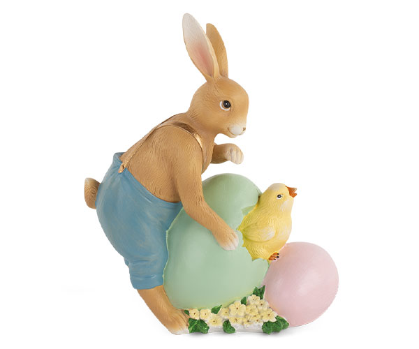 CONIGLIO CON UOVA L.200XH.230MM
