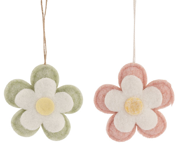 FIORE ROSA/VERDE DA APP. ASS. ø 100MM