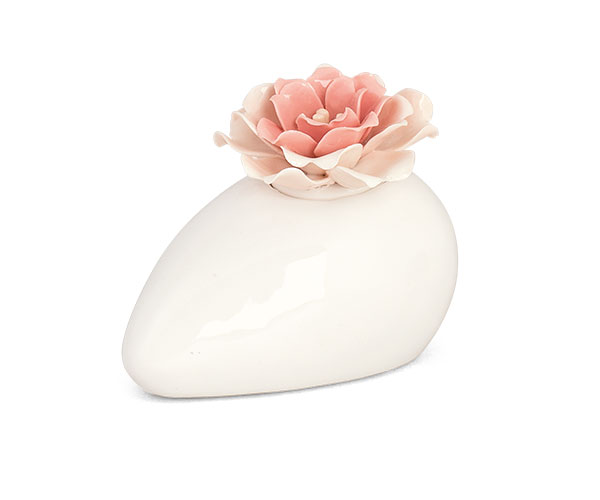 PROFUMATORE CON ROSA ROSA ANTICO CON SCATOLA