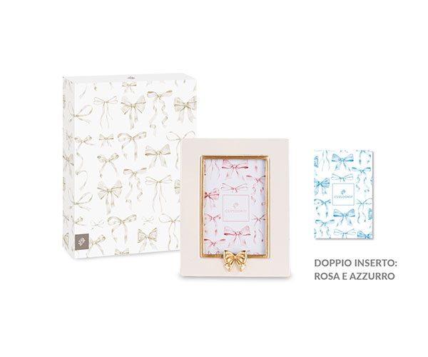 PORTAFOTO RESINA FIOCCHI C/SCATOLA 95X120 MM