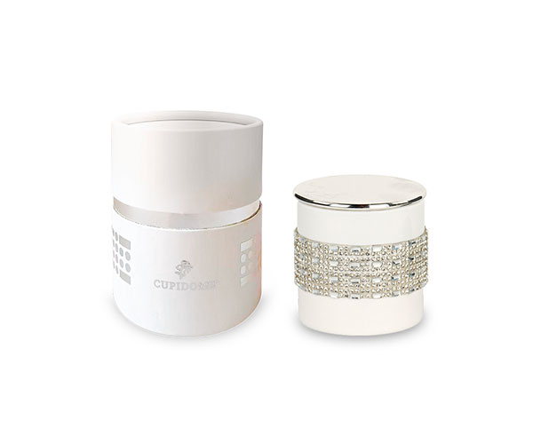 CANDELA STRASS C/SCATOLA ø 60XH.65 MM