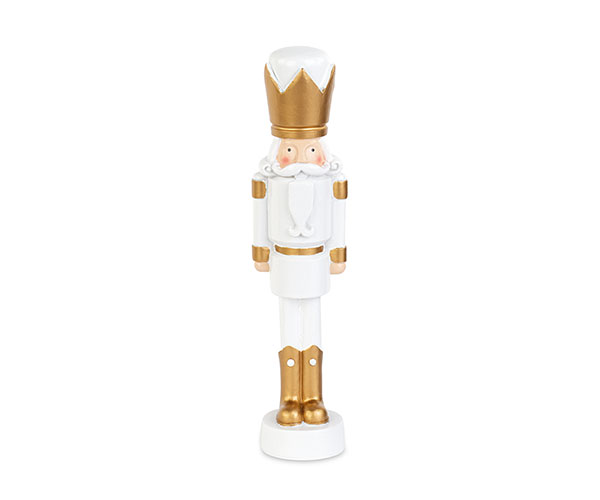 SCHIACCIANOCI BIANCO/ORO H.290 MM