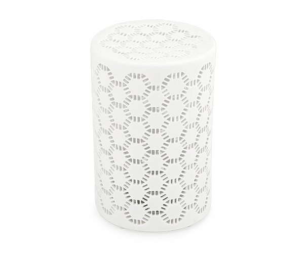 LAMPADA LED PORCELLANA TRAFORATA