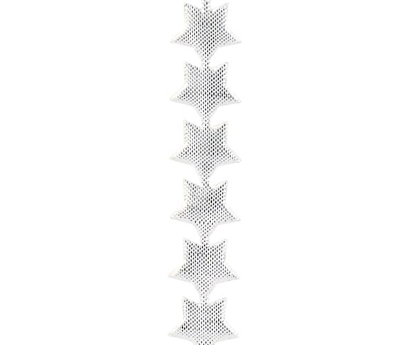 STELLINE  mt 25 ARGENTO