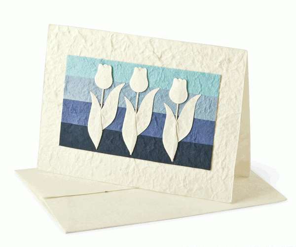 ANNUNCIO+INVITO TULIPANO 170X120 MM