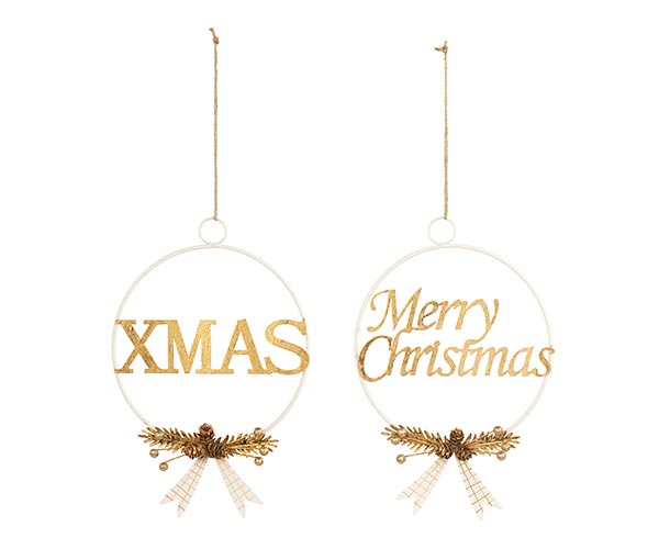 CERCHIO XMAS/MER.CHRIST.APP.AS H.260 MM