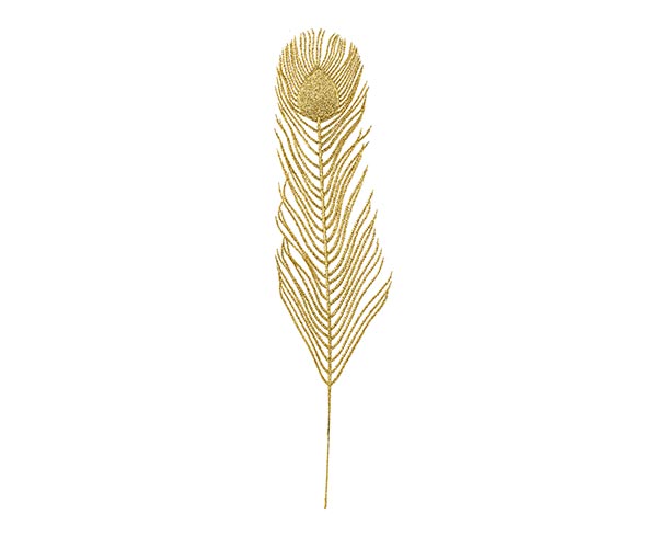 PIUMA PAVONE ORO H.510 MM
