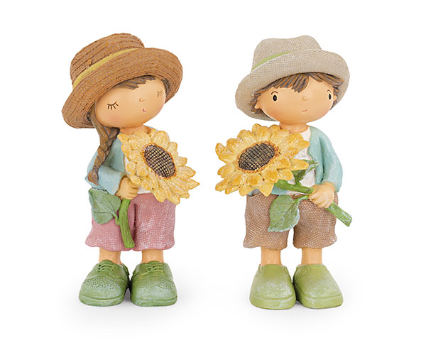 BAMBINO CON GIRASOLE ASS.