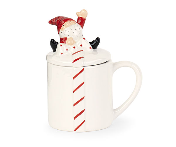 MUG CON COP. E GNOMO D.85XH.150 MM