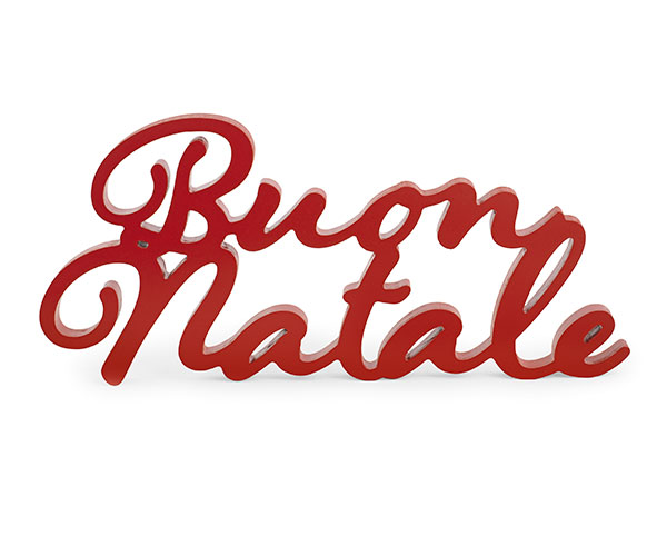 BUON NATALE ROSSO 500XH.230 MM