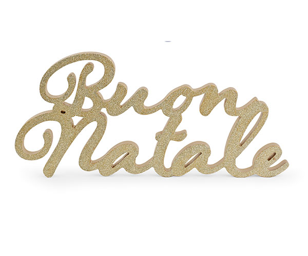 BUON NATALE GLITTER ORO 500XH.230 MM