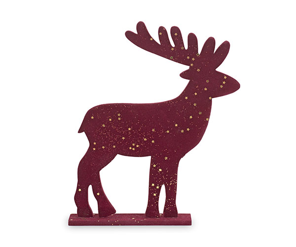 RENNA BORDEAUX FLOCCATA H.330 MM