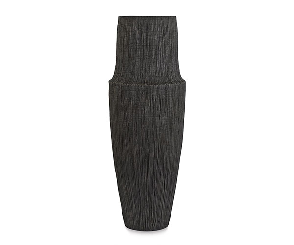 VASO POLIRESINA NERO D.290XH.800 MM