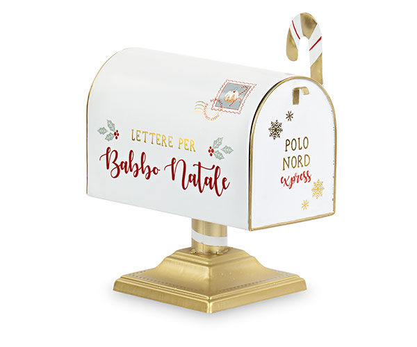 CASSETTA POSTA BABBO NATALE 250XH.255 MM