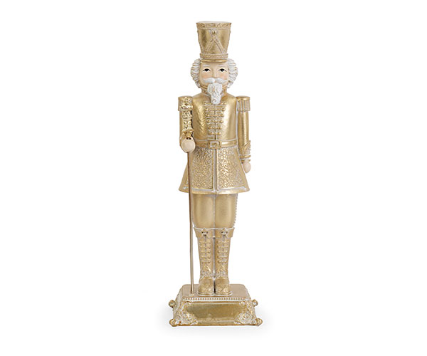 SCHIACCIANOCI ORO CON BASTONE H.320 MM