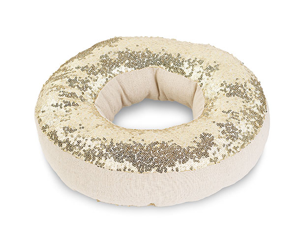 DONUT PAILETTES ORO D.310 MM