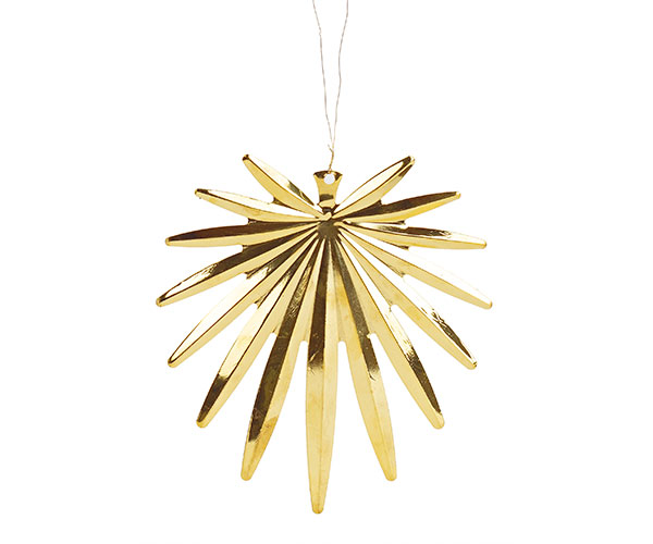 FOGLIA PALMA METAL.ORO DA APP. H.165 MM