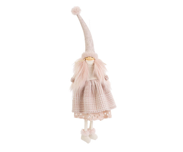 BIMBA VESTITO ROSA DA APP. H.500 MM