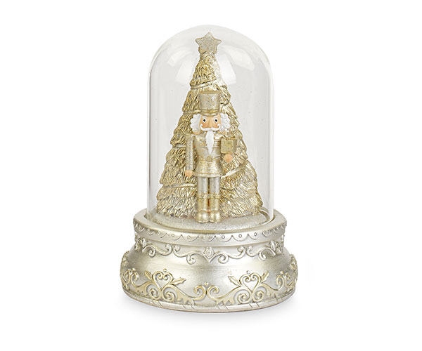CAMPANA SOLDATINO ORO CON LED H.170 MM