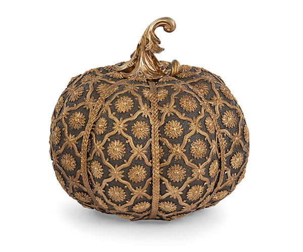ZUCCA DECORI ORO H.270 MM