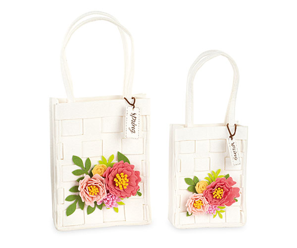 SET 2 SHOPPER CON FIORI