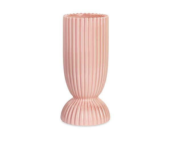 VASO RIGHE ROSA