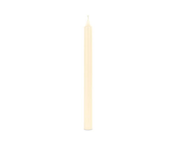 SET 6 CANDELE STILO AVORIO PAS H.290 MM
