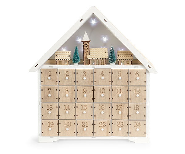 CAL.AVVENTO BIANCO HOME CON LED 380X90X420 MM