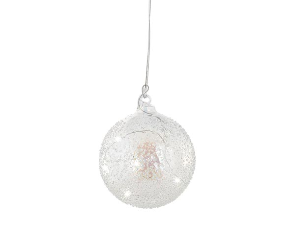 SFERA FROZEN 5LED LUCE BIAN.CA D.100 MM