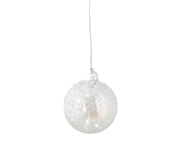 SFERA FROZEN 5LED LUCE BIANCA CALDA