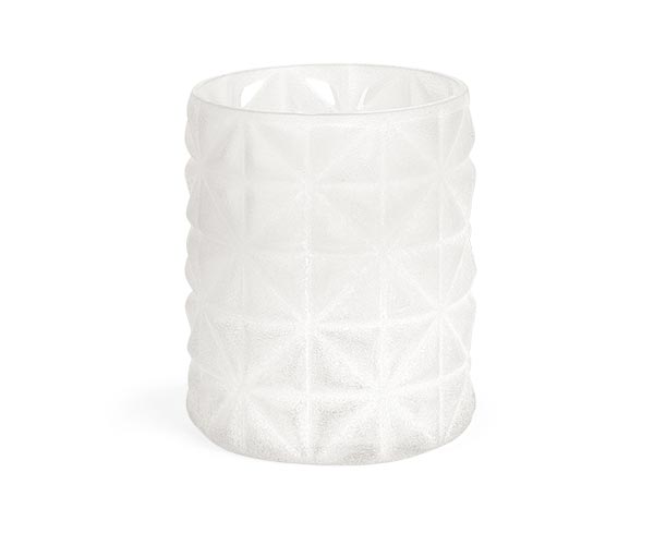 VASO VETRO SBIANCATO D.120X150 MM