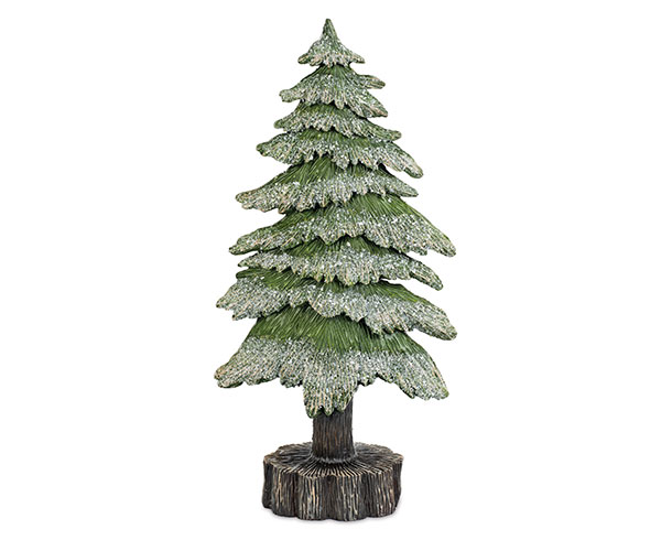 ALBERO VERDE INNEVATO H.510 MM