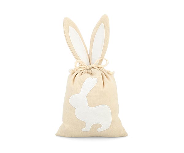 SACCHETTO CON CONIGLIETTO BIANCO