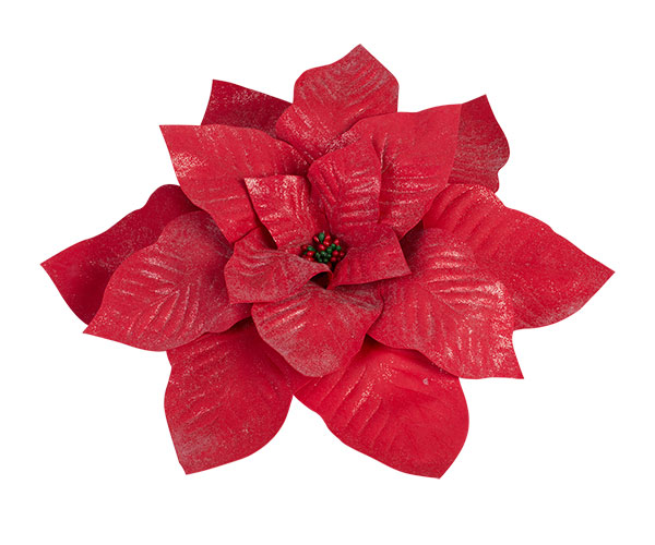STELLA NATALE GLITTER ROSSA D.500 MM