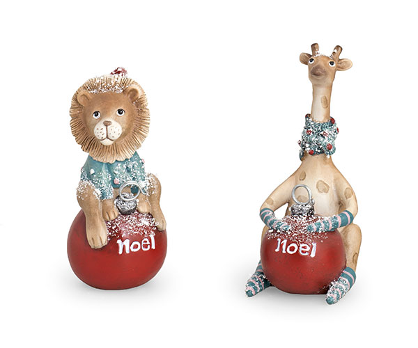 LEONE/GIRAFFA SEGNAPOSTO ASS. H.110/120 MM