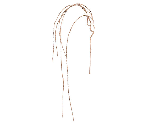 RAMO SALICE PIANG. GLITTER ORO H.1590 MM