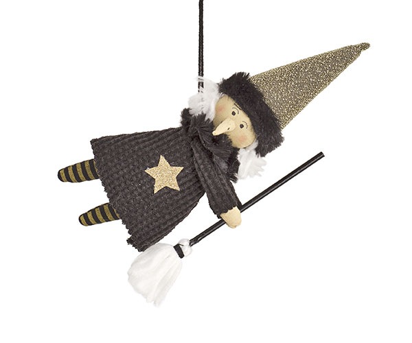 BEFANA NERA/ORO VOLANTE H.230 MM